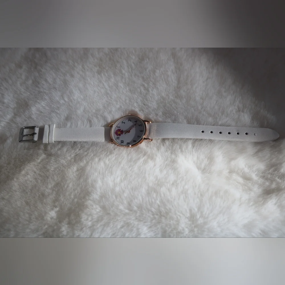 Gift Set_2 Pieces Women Watch Set (White) - Picture 6 of 10